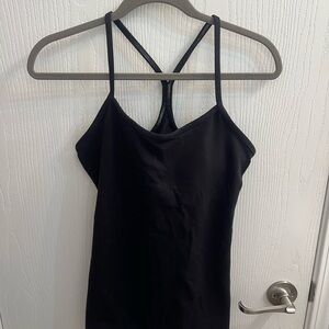 Lululemon Athletica Black Tank Top With Built in Bra